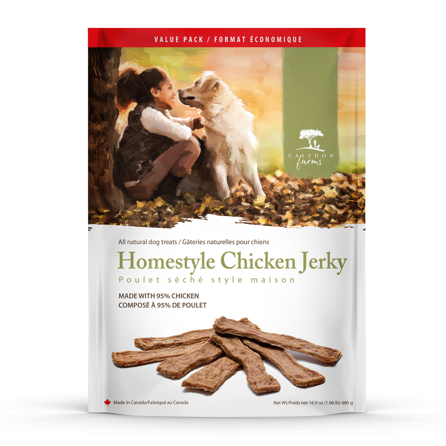 
                        
                          Homestyle Chicken Jerky Value Pack
                        
                      
