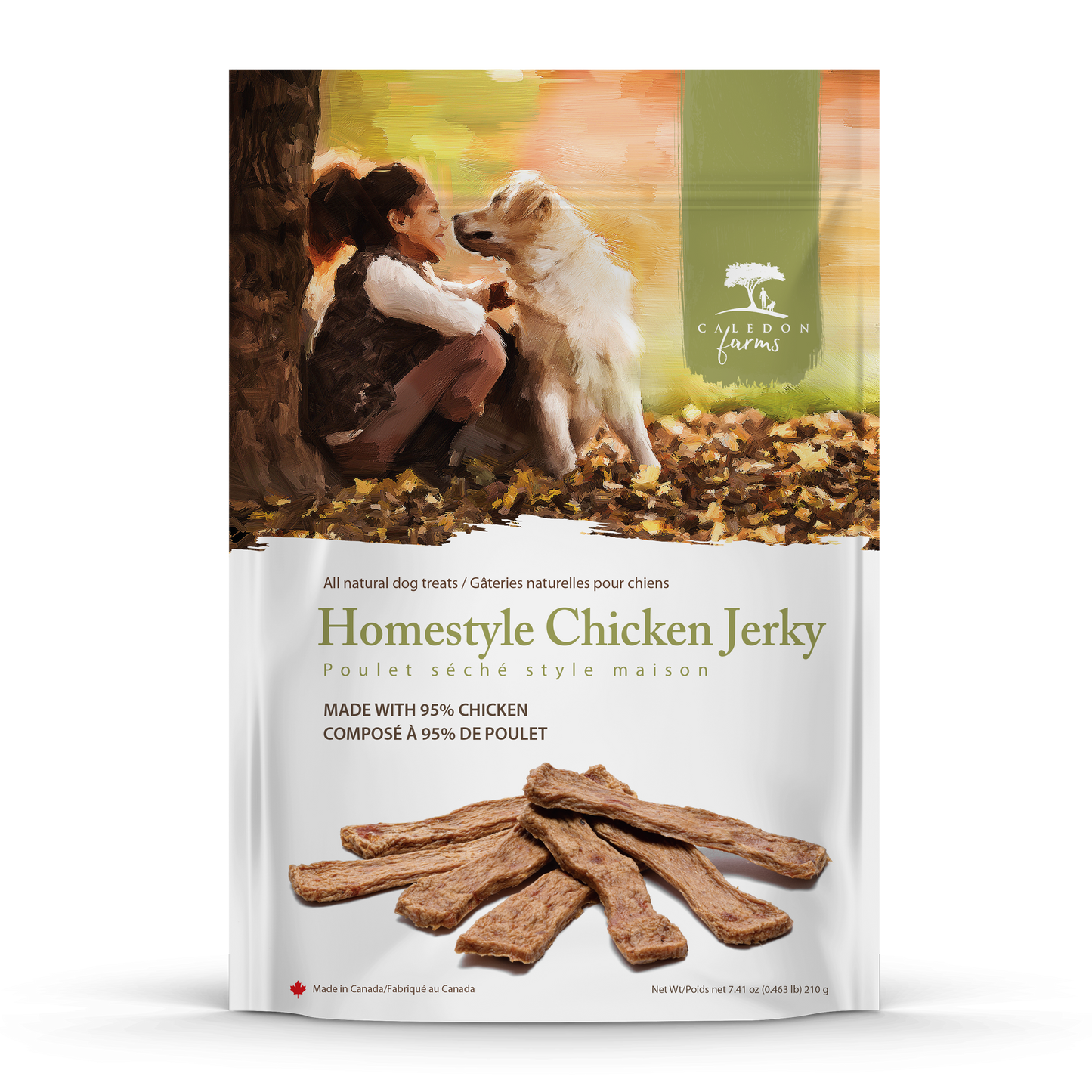 
                        
                          Homestyle Chicken Jerky
                        
                      