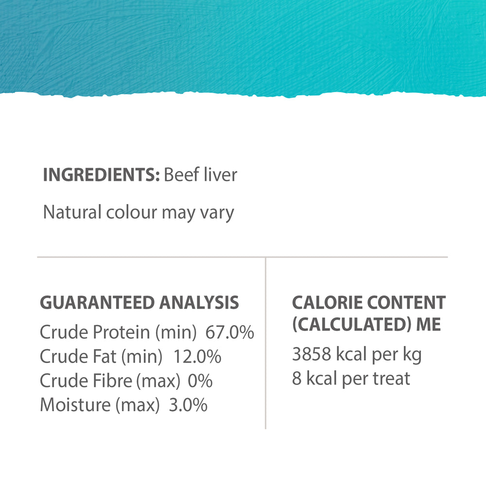 
                        
                          Freeze Dried Beef Liver Bites Value Pack
                        
                      