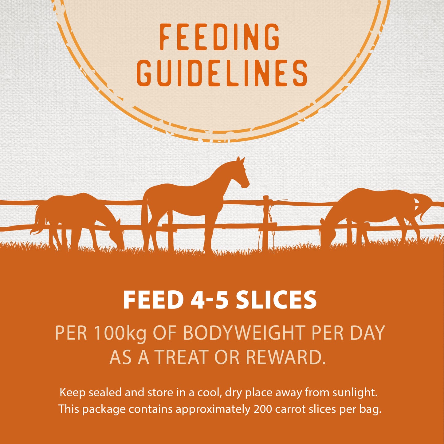 
                        
                          Carrot Slices Horse Treats
                        
                      