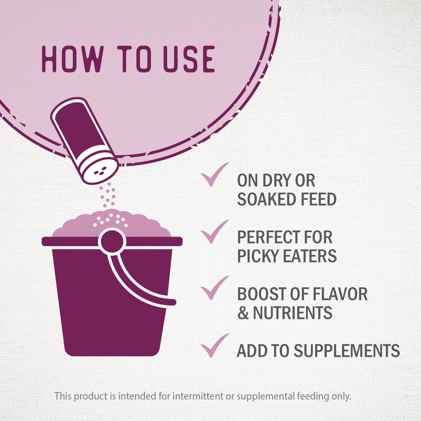 
                        
                          Crumbles - Apple & Alfalfa Recipe Horse Meal Topper
                        
                      