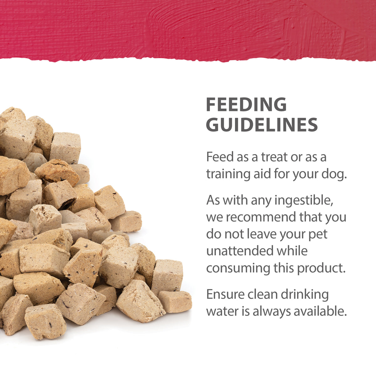 Curated visual reference: Visual Reference: Freeze Dried Lamb Bites
