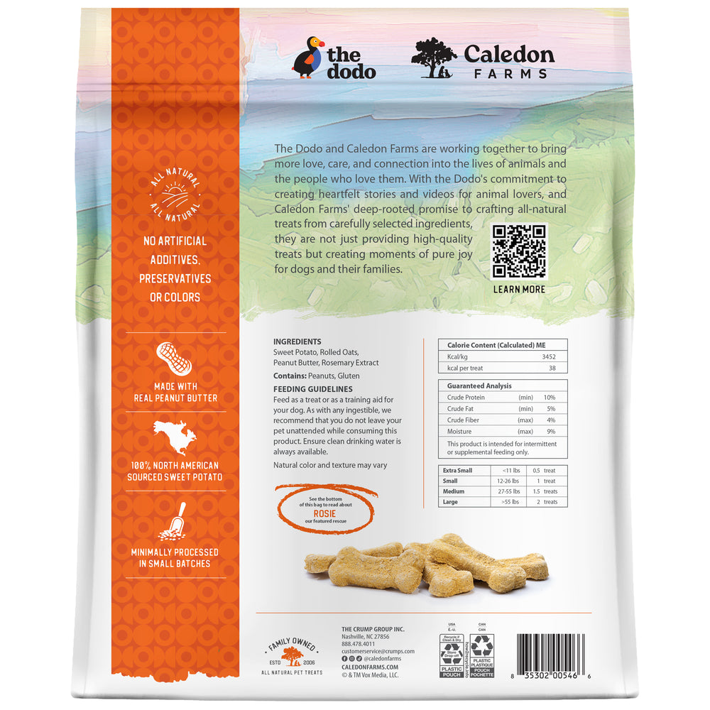 
                        
                          Crunchy Biscuits - Sweet Potato with Peanut Butter
                        
                      
